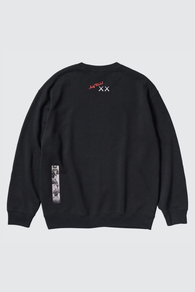 KAWS x Uniqlo + Warhol Graphic Crewneck Sweatshirt #1