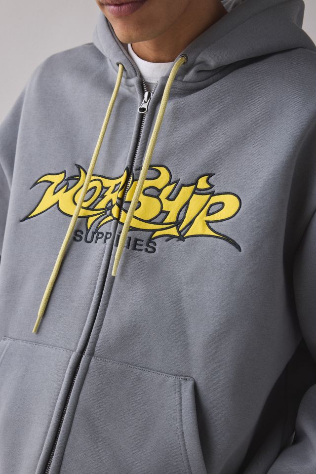 WORSHIP SUPPLIES Vanity Zip Hoodie Sweatshirt #3