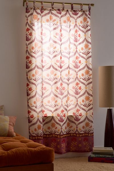 Waverly Floral Patterned Window Panel Product Page