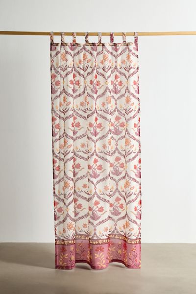 Waverly Floral Patterned Window Panel