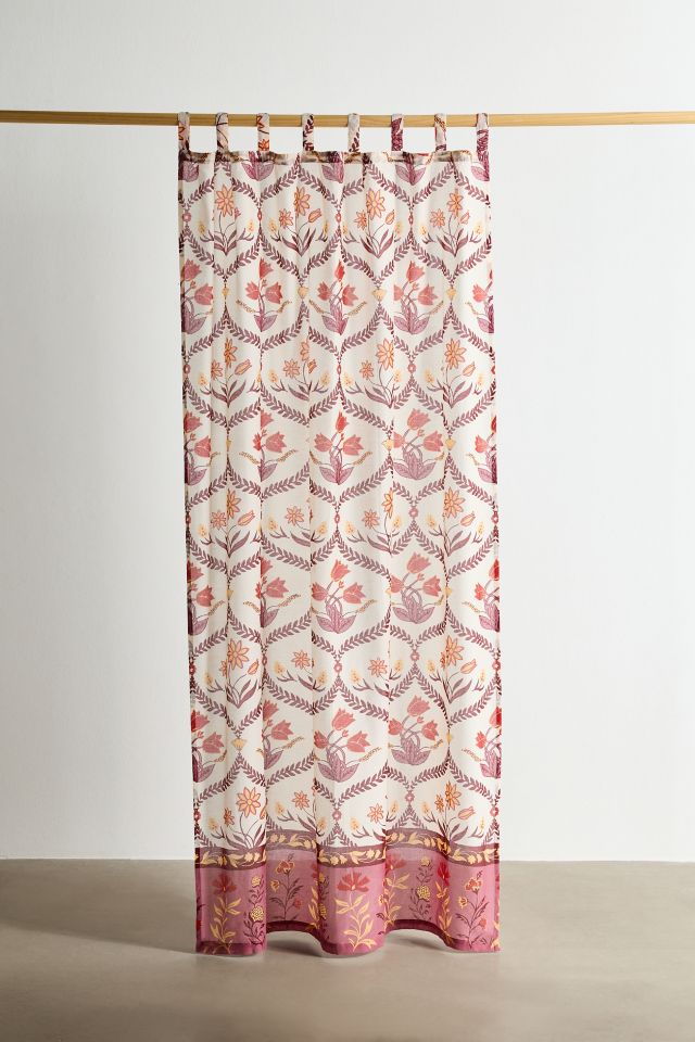 Waverly Floral Patterned Window Panel #1