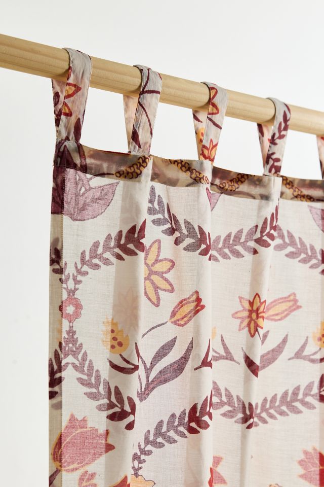Waverly Floral Patterned Window Panel #3