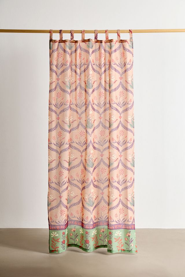 Presley Floral Patterned Window Panel #1