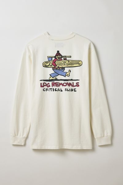 Critical Slide Society Log Removal Graphic Long Sleeve Tee