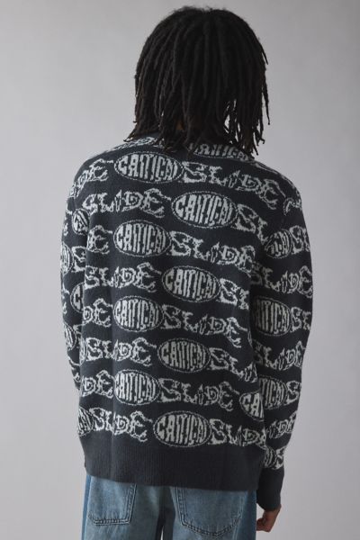 Critical Slide Society Madness Pattern Crew Neck Sweater