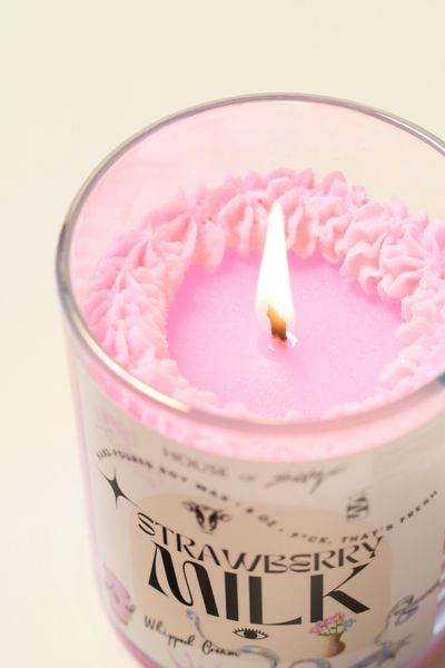 House Of Savage Strawberry Milk 8 oz Scented Candle