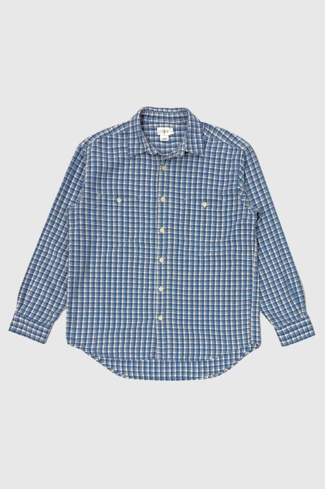 Vintage J. Crew Oarman Plaid Flannel Shirt