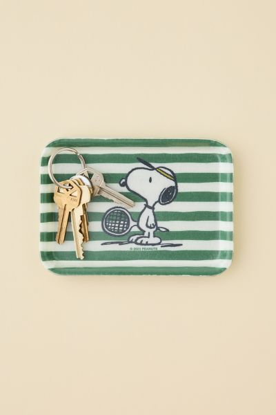 Three Potato Four Peanuts Snoopy Tennis Trinket Tray