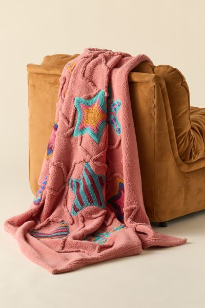 Stargazer Knit Throw Blanket | Urban Outfitters