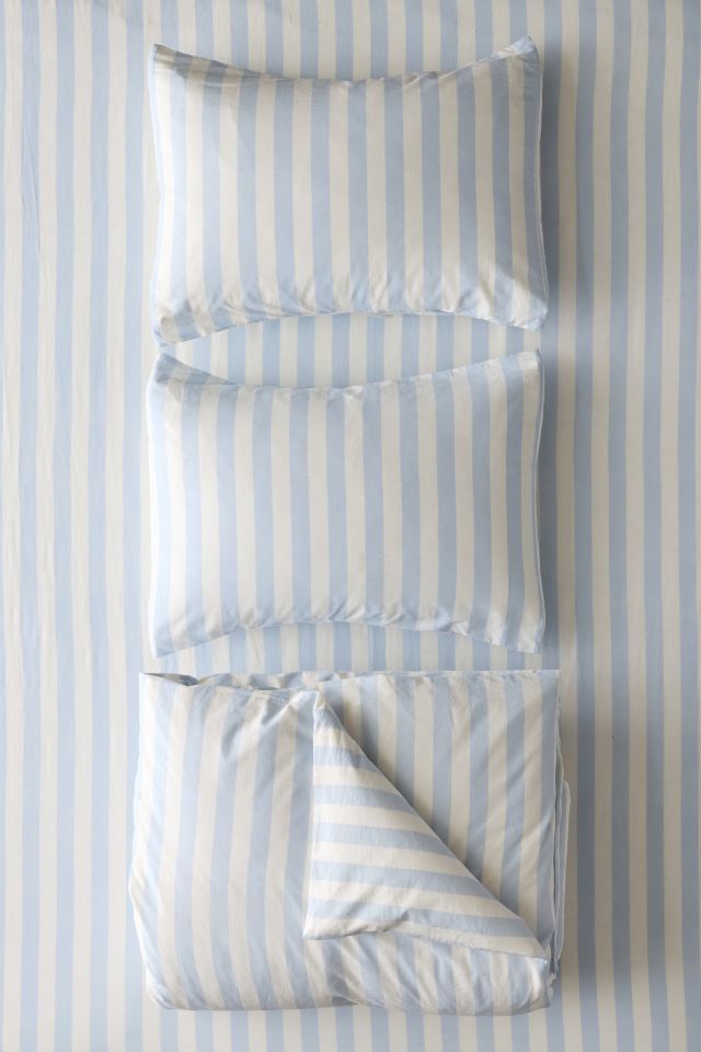 Awning Striped Patterned Duvet Cover Set #5