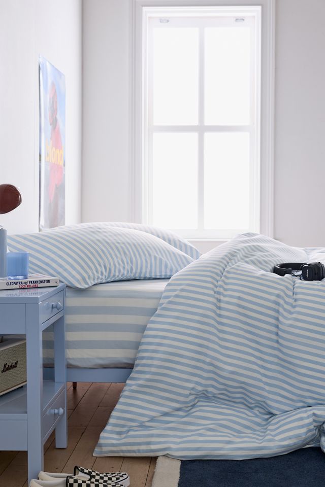 Ensemble de housse de couette à motif rayé #1
