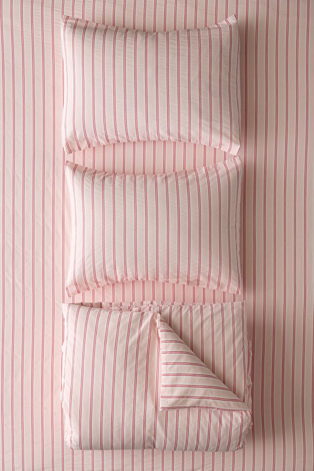 Awning Striped Patterned Duvet Cover Set #5