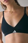 adidas 3-Stripe Cotton Triangle Bralette