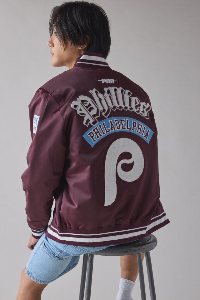 Pro Standard MLB Philadelphia Phillies Satin Varsity Jacket #1