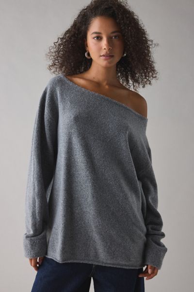 UO Nola Oversized Off-The-Shoulder Sweater Product Page