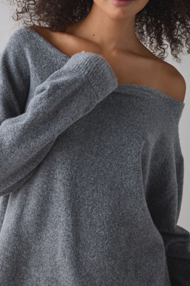 UO Nola Oversized Off-The-Shoulder Sweater