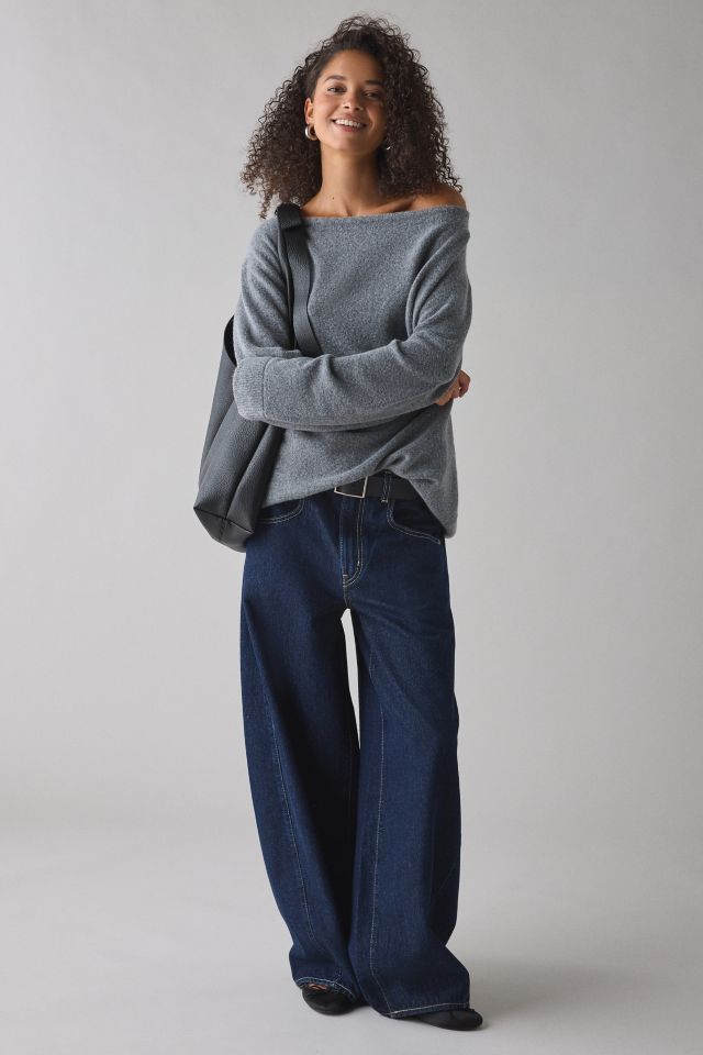 UO Nola Oversized Off-The-Shoulder Sweater