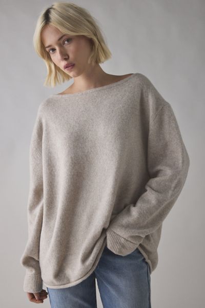 UO Nola Oversized Off-The-Shoulder Sweater Product Page