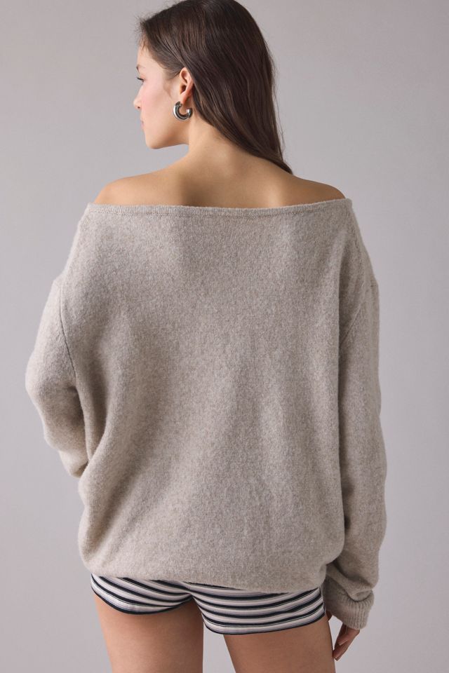 UO Nola Oversized Off-The-Shoulder Sweater #2
