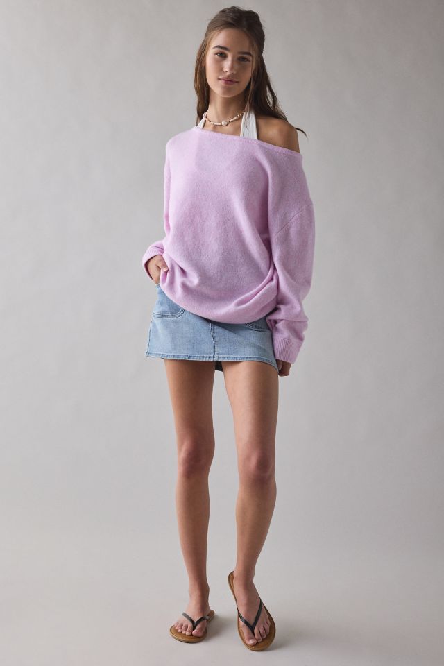 UO Nola Oversized Off-The-Shoulder Sweater #1
