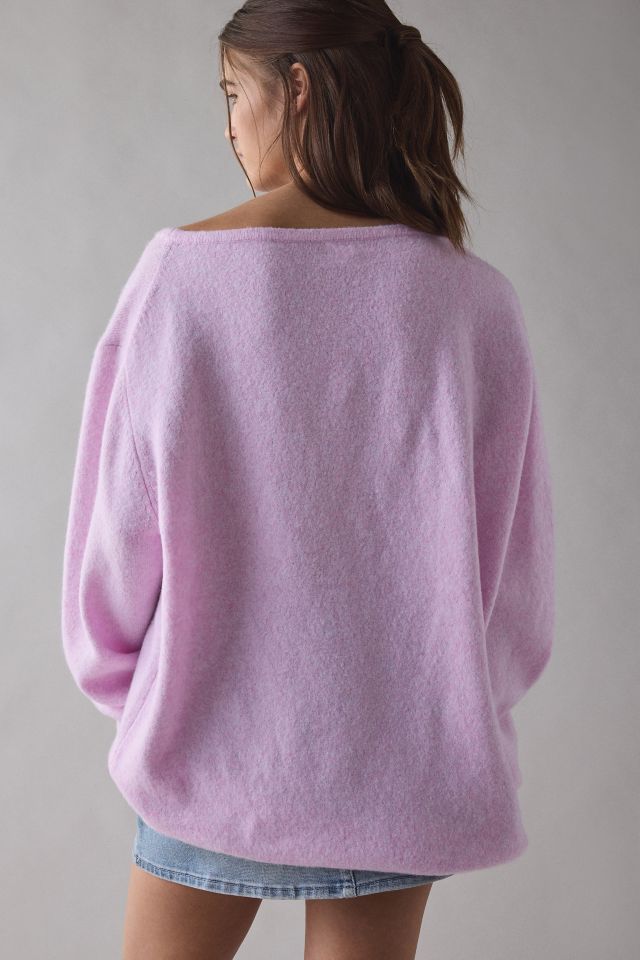 UO Nola Oversized Off-The-Shoulder Sweater #2