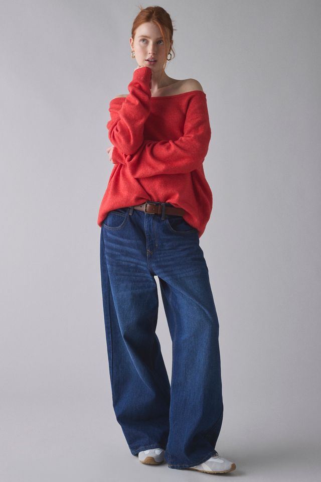 UO Nola Oversized Off-The-Shoulder Sweater #1