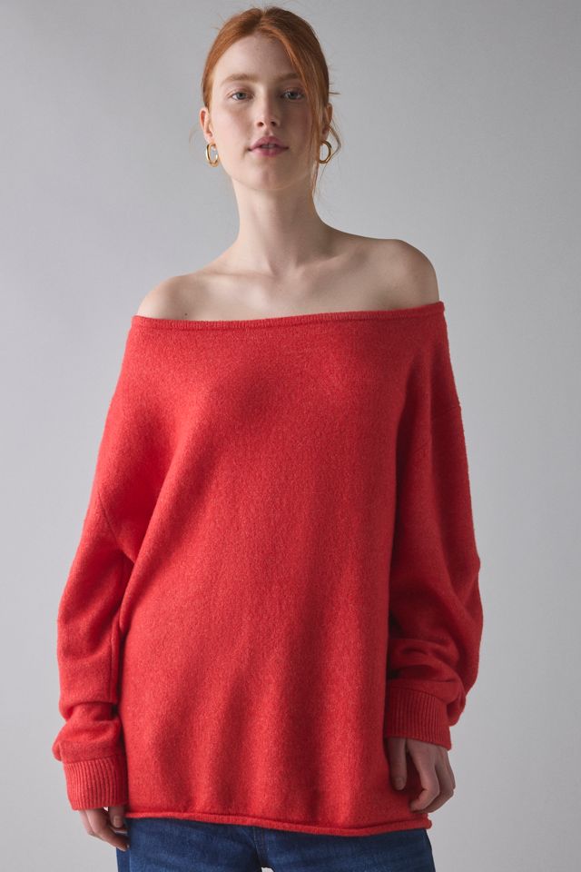 UO Nola Oversized Off-The-Shoulder Sweater #3