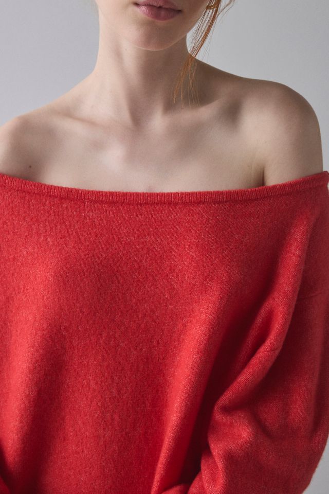 UO Nola Oversized Off-The-Shoulder Sweater #4