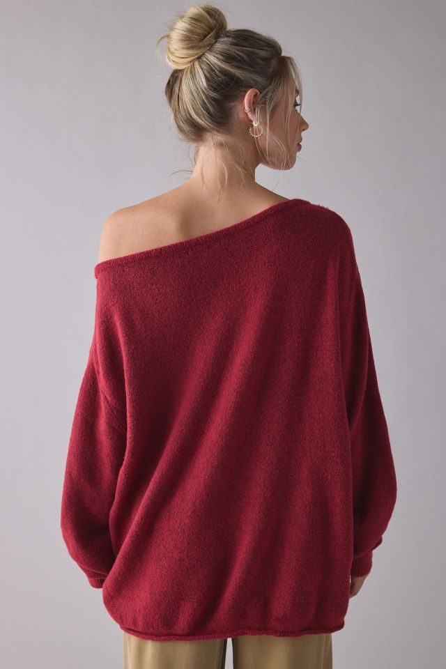 UO Nola Oversized Off-The-Shoulder Sweater #1