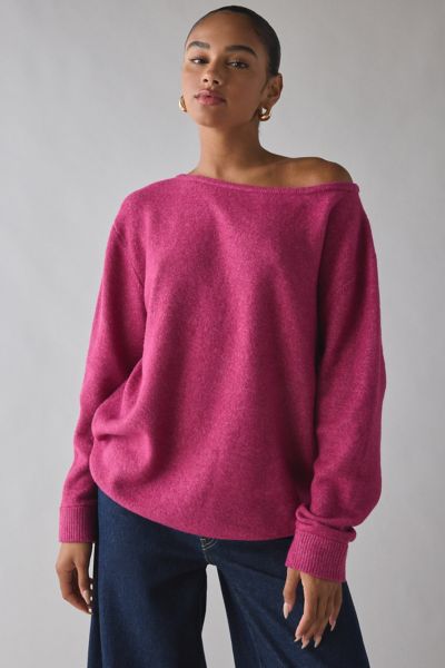 UO Nola Oversized Off-The-Shoulder Sweater Product Page