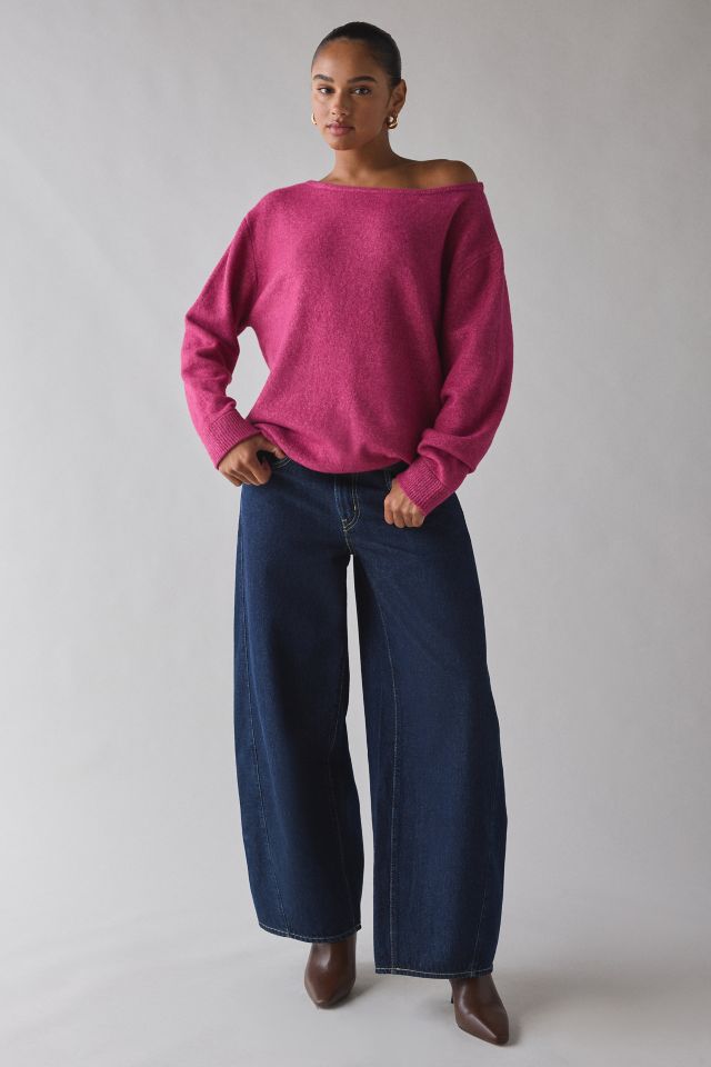 UO Nola Oversized Off-The-Shoulder Sweater #2