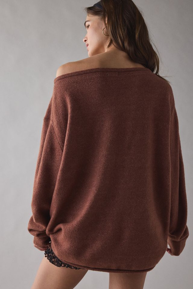 UO Nola Oversized Off-The-Shoulder Sweater