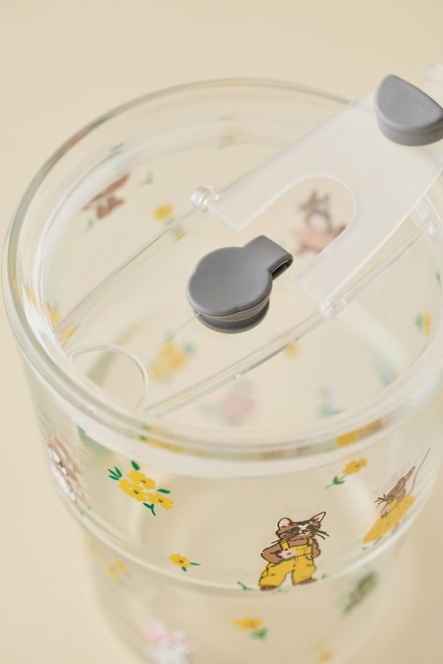 Claire Party Animals To-Go Glass Tumbler Cup #3
