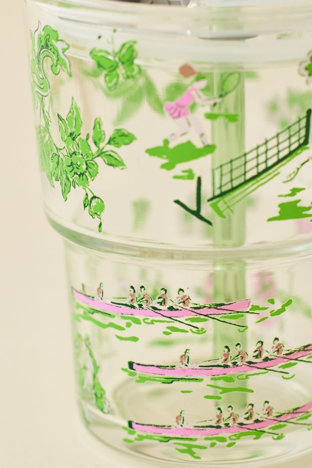 Claire Party Animals To-Go Glass Tumbler Cup #2