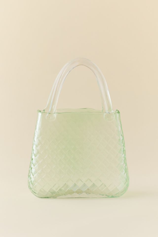 Bag Shape Glass Vase #1