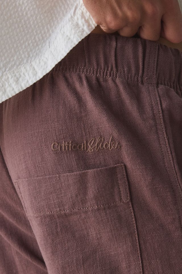 Critical Slide Society Cruiser Linen Blend Pull-On Pant #4
