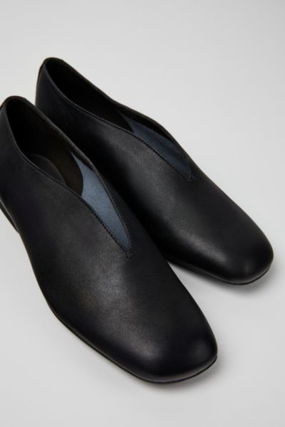 Camper Casi Myra Leather Ballet Flat In Black, Women's At Urban Outfitters