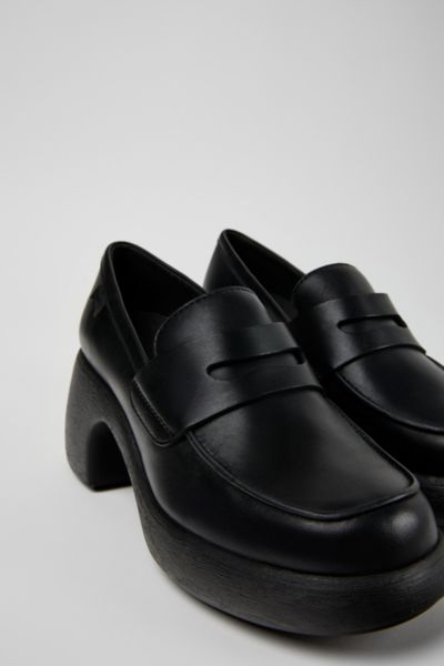 Camper Thelma II Leather Heeled Loafer