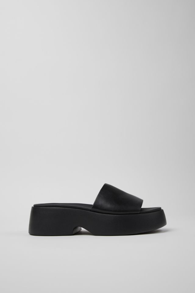 Camper Tasha Leather Platform Sandal #1