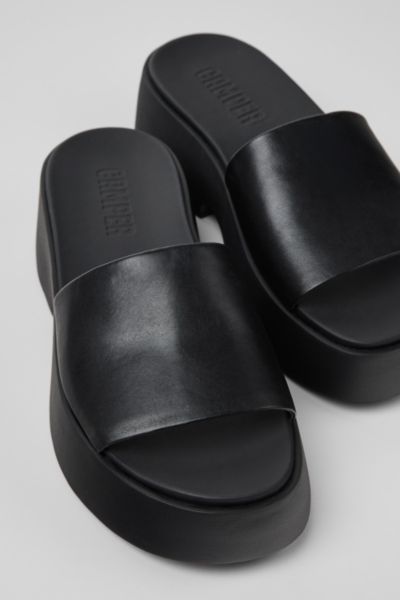 Camper Tasha Leather Platform Sandal