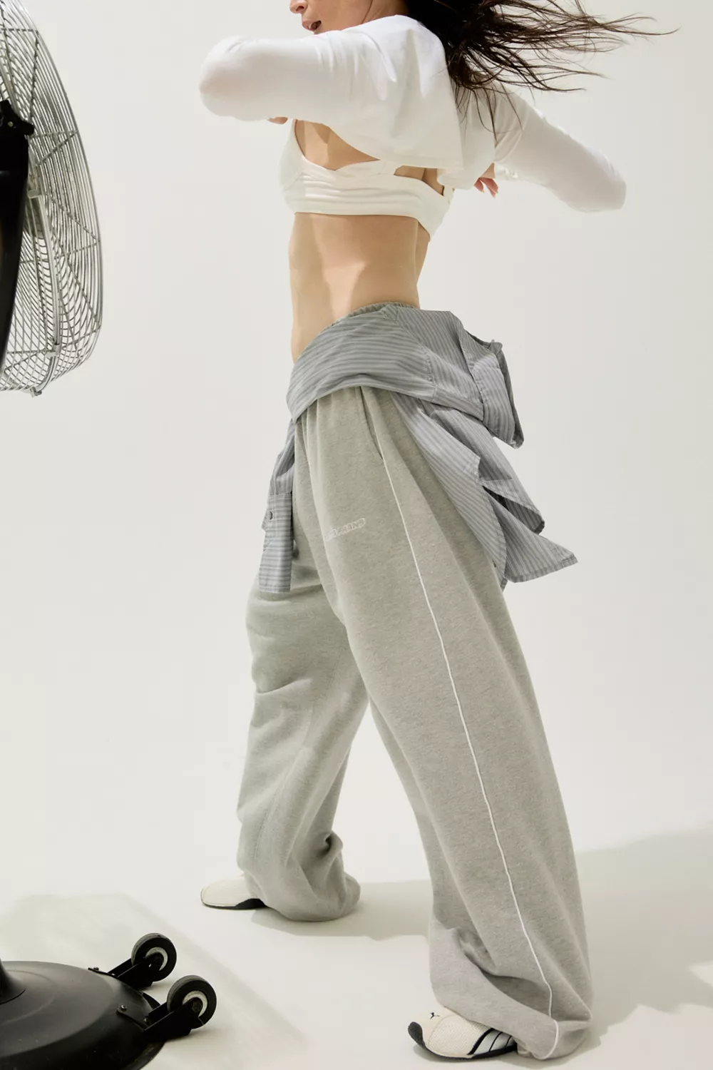 iets frans… Harri Wide Leg Jogger Pants