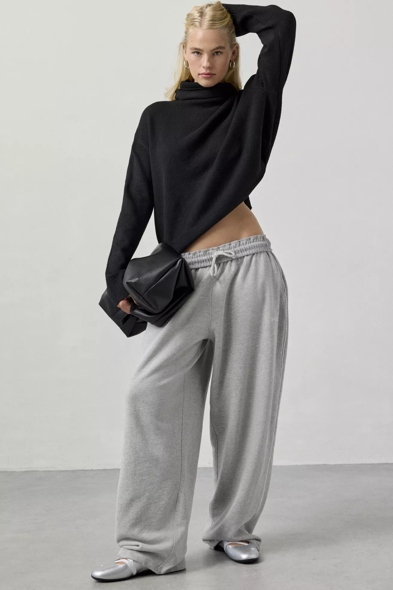 iets frans… Harri Wide Leg Jogger Pant