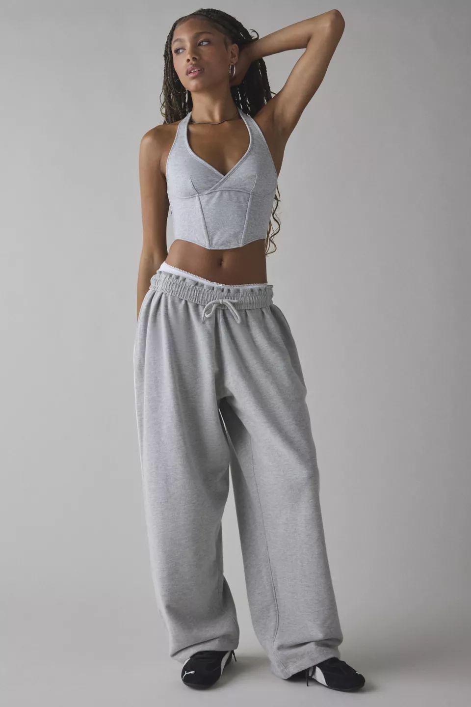 iets frans… Harri Wide Leg Jogger Pant