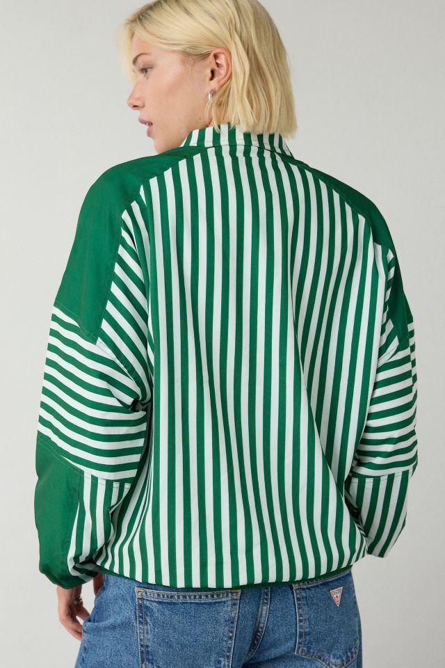Beach Riot Vespera La Paloma Stripe Quarter Zip Pullover Jacket #4