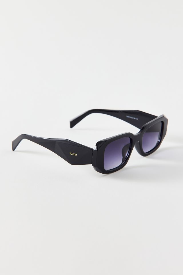 SLOANE Eyewear Rumi Angular Rectangle Sunglasses #1