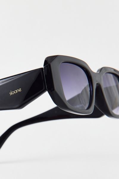 SLOANE Eyewear Rumi Angular Rectangle Sunglasses