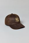 Mitchell & Ness MLB New York Yankees Faux Leather Dad Hat