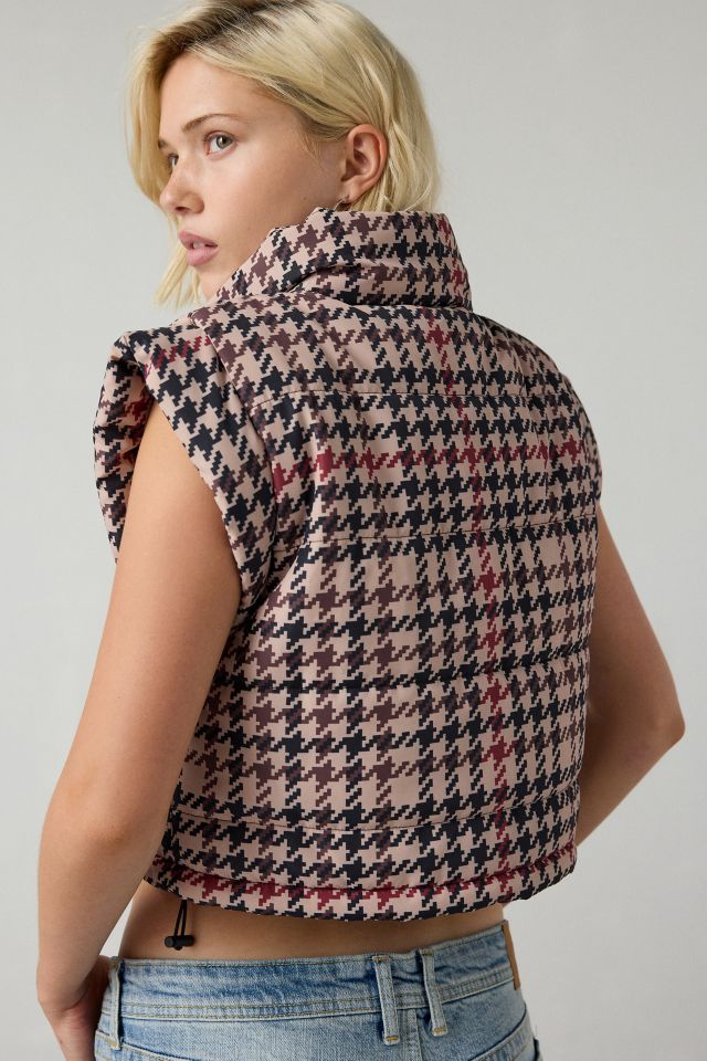 Beach Riot Canyon Midnight Cropped Puffer Vest #3