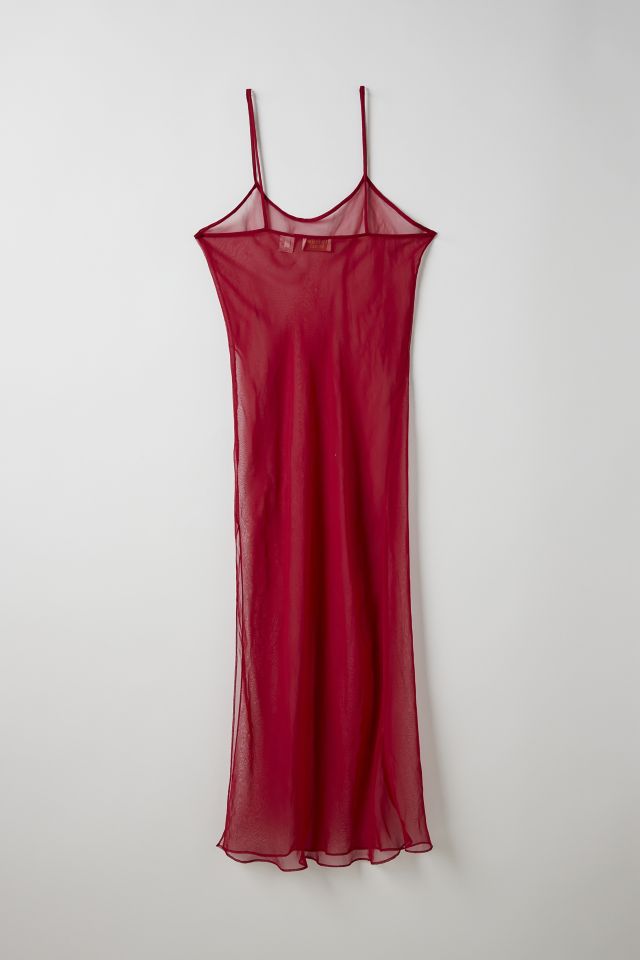 Vintage By Little Runaway Sheer Slip Dress #1