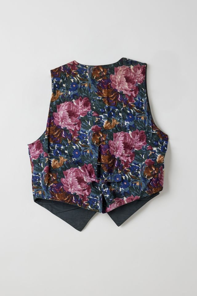Vintage By Little Runaway ‘90s Floral Vest Top #1